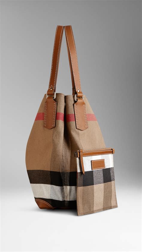 burberry bag canvas|Burberry canvas handbags on sale.